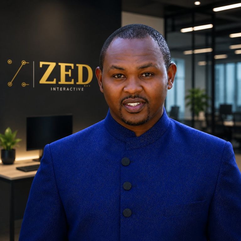Dennis Kamau, Founder CEO ZED Interactive